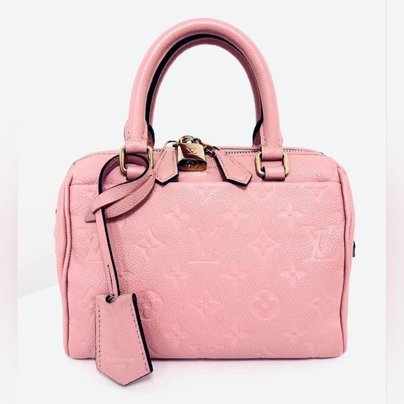 RARE FIND β Empreinte Speedy Bandouliere 20 in Rose Poudre π - Picture 2 of 11